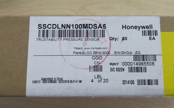 YJJ SSCDLNN100MDSA5 煙検知器 温度 圧力 および流量 10Kpa 圧力センサー