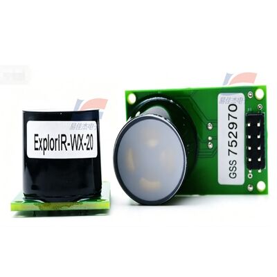 YJJ GSS ExplorIR-WX-20 NDIR CO2ガスセンサー 0-20% 低消費電力 UART出力 ポータブル空気検出器用