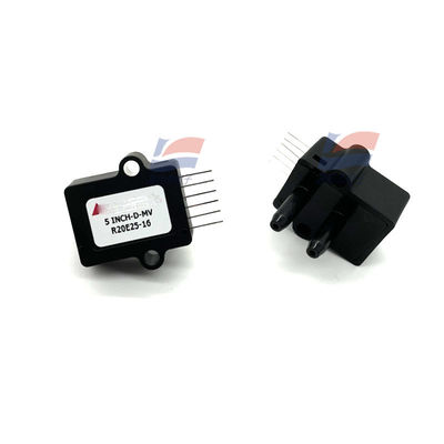 5インチD-MV基板実装圧力センサー、デュアルラジアルバーブSIP-6ねじ取り付け