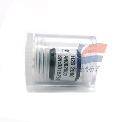 H2S 2000 0〜2000ppm の気体感度センサー 測定範囲 60 25 NA/ppm 10 オム負荷抵抗