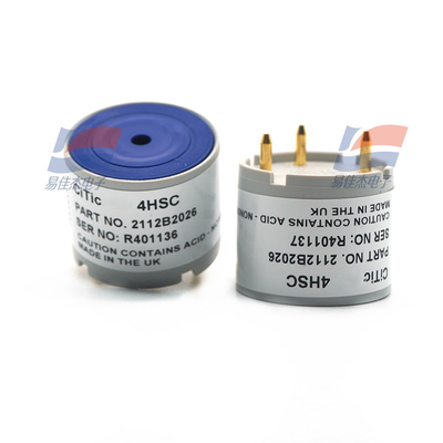 4HSC 硫化水素H2Sガスセンサー TBC 動作原理 3電極 電気化学的感度* 0.7 ± 0.15 μA/ppm