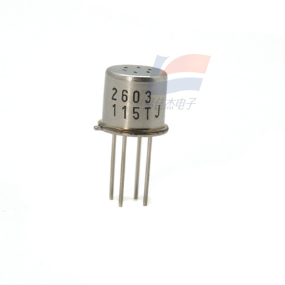 ガスセンサー TGS2603-B00 低電力消費 臭いや空気汚染物質の検出のためにアミン系および硫黄性臭気ガスに対する高い敏感性