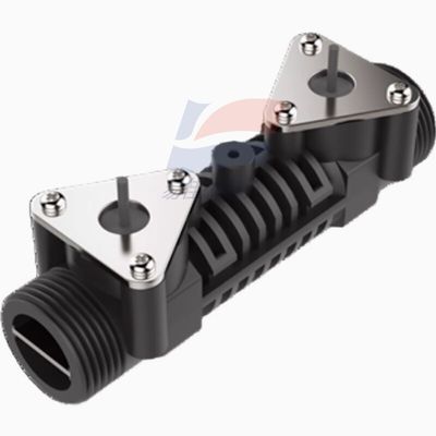 YJJ FS0001 超音波流量計は 1.5 - 3000 L/h の測定範囲を有し,水管理システムで使用される