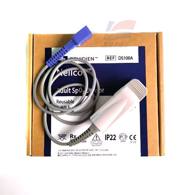 YJJ DS100A DS-100A 9-Pin Adult Finger Clip Blood Oxygen Probe Reusable Clip-Type Adult Blood Oxygen Sensor