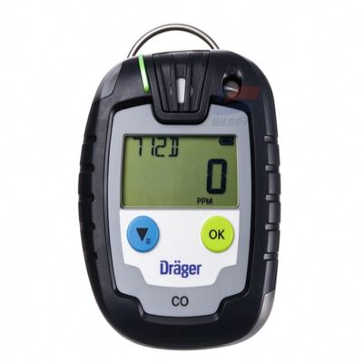 YJJ Pac 6500 シングルガス検出器 Bluetooth CO H2S SO2 O2 個人用ガスモニター IP68